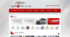 Desktop Screenshot of parksrentacar.com